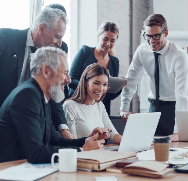 A team of professionals working together